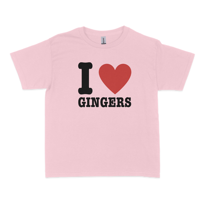 I Love Gingers Baby Tee