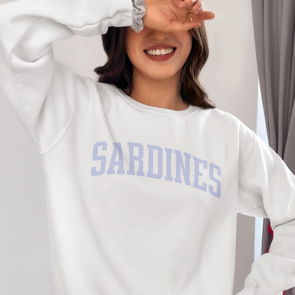 Sardines Food Varsity Sweatshirt