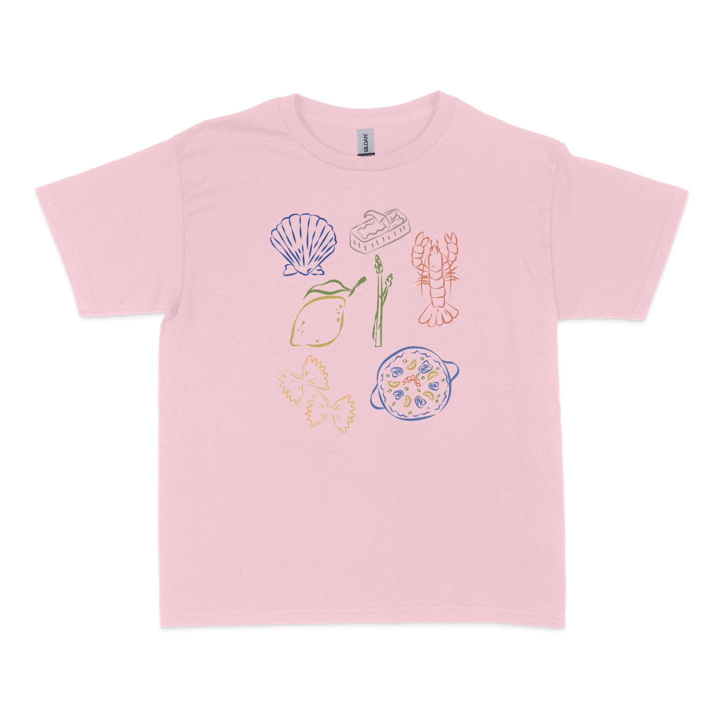 European Girl Summer Baby Tee