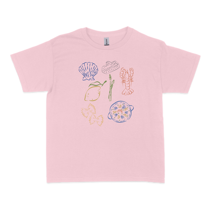 European Girl Summer Baby Tee