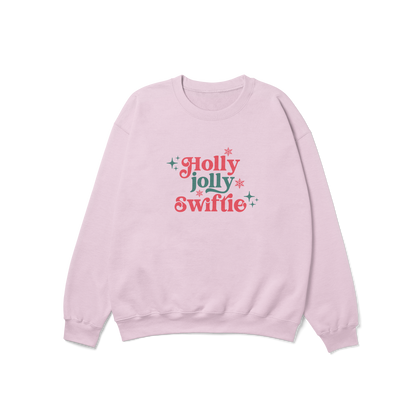 Holly Jolly Swiftie Christmas Crewneck Sweatshirt