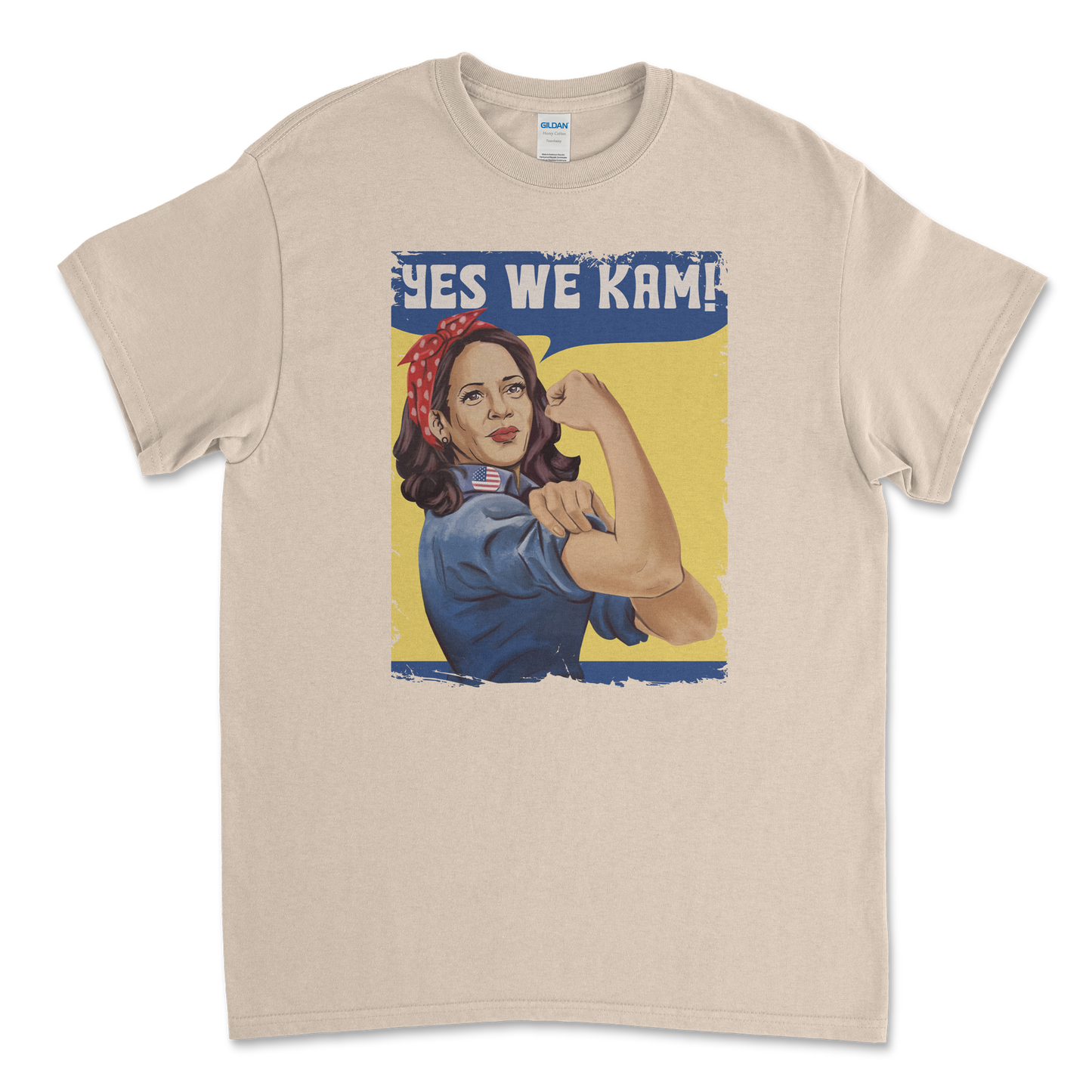 Yes We Kam Feminist Kamala Harris T-Shirt