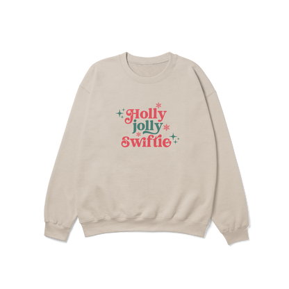 Holly Jolly Swiftie Christmas Crewneck Sweatshirt