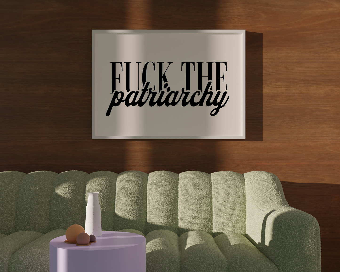 Fuck The Patriarchy Poster