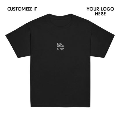 CUSTOM YOUR LOGO Embroidered Baby Tee