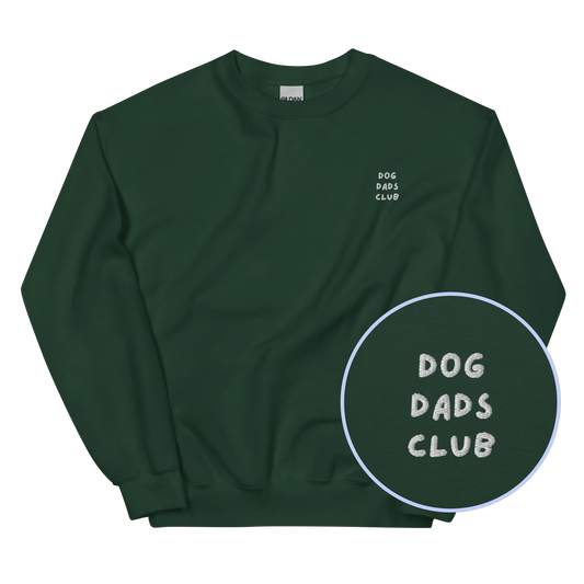 Dog Dads Club Embroidered Sweatshirt