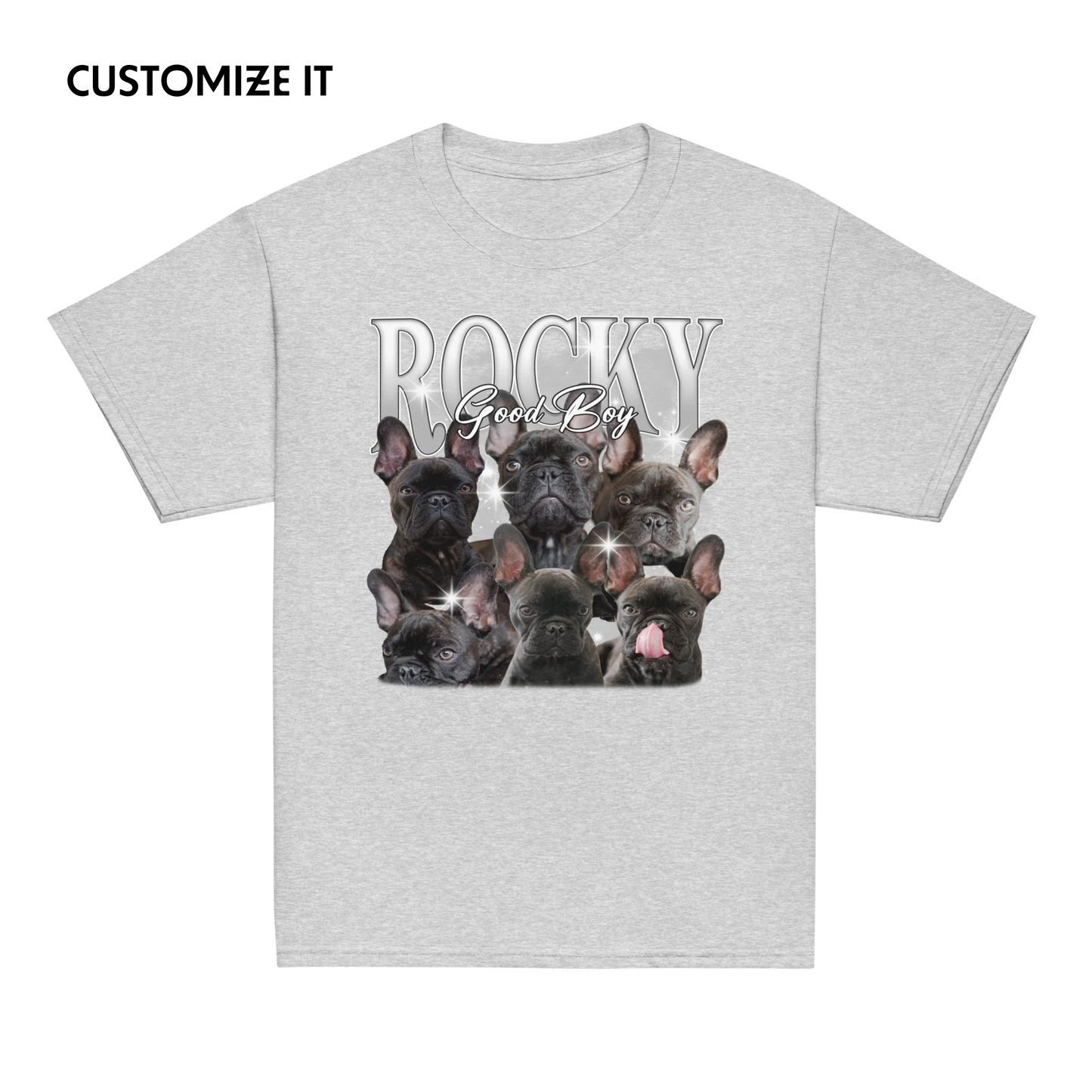 Create Your Own Custom Pet Bootleg Baby Tee