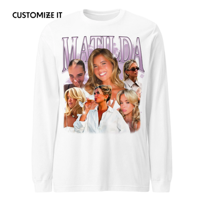 CUSTOM Create Your Own Bootleg Long Sleeve T-Shirt