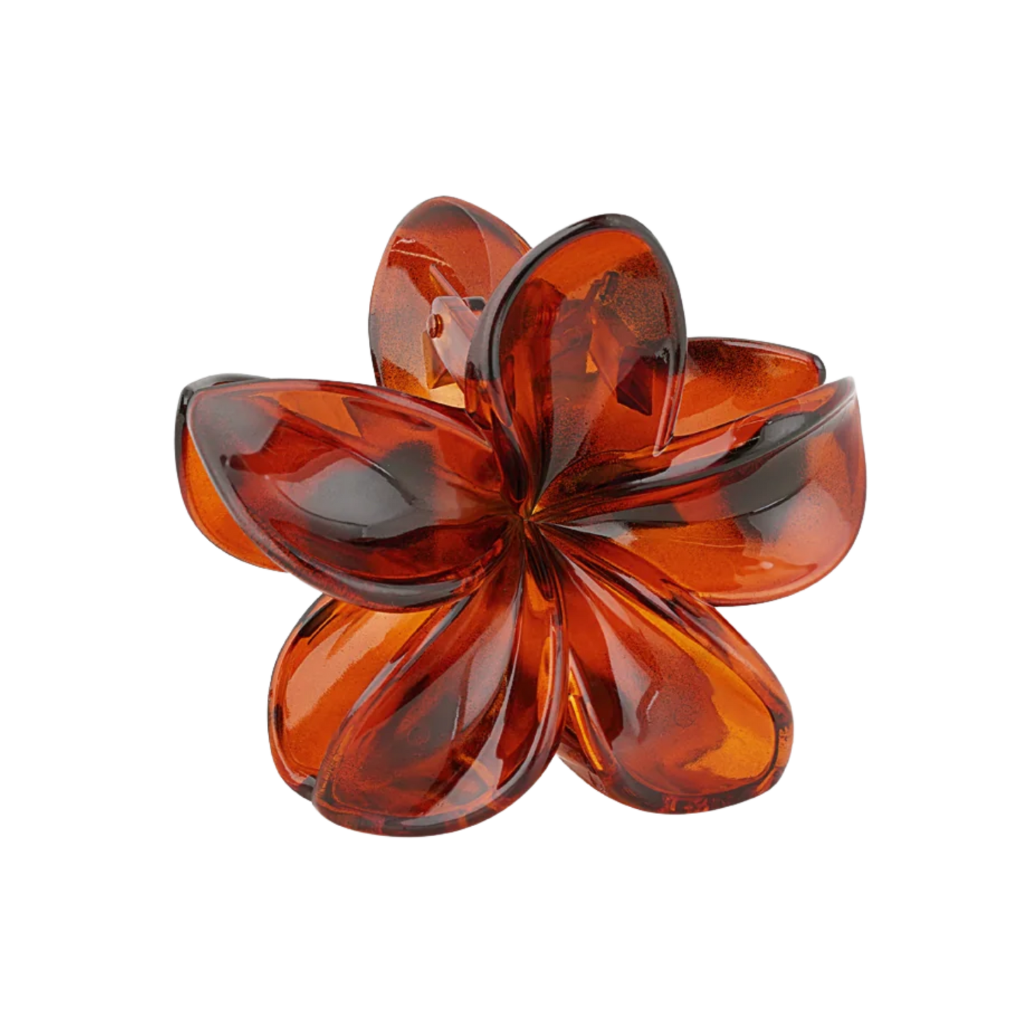 Hawaiian Flower Hair Claw Clip