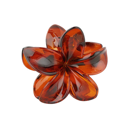 Hawaiian Flower Hair Claw Clip