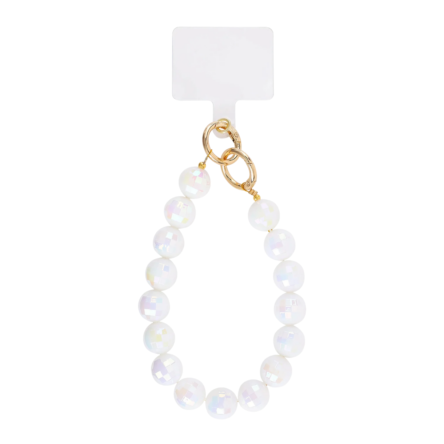 Disco Baby Beaded Phone Lanyard Charm Wrist Strap