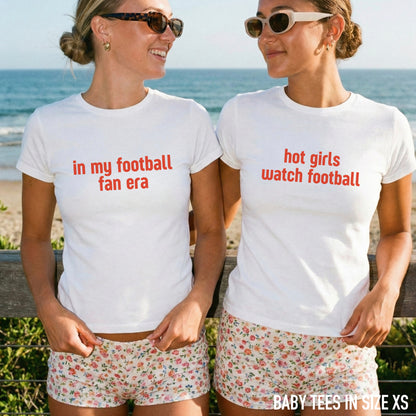 In My Football Fan Era World Cup Football Baby Tee