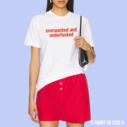 Overworked and Underfucked Classic T-Shirt