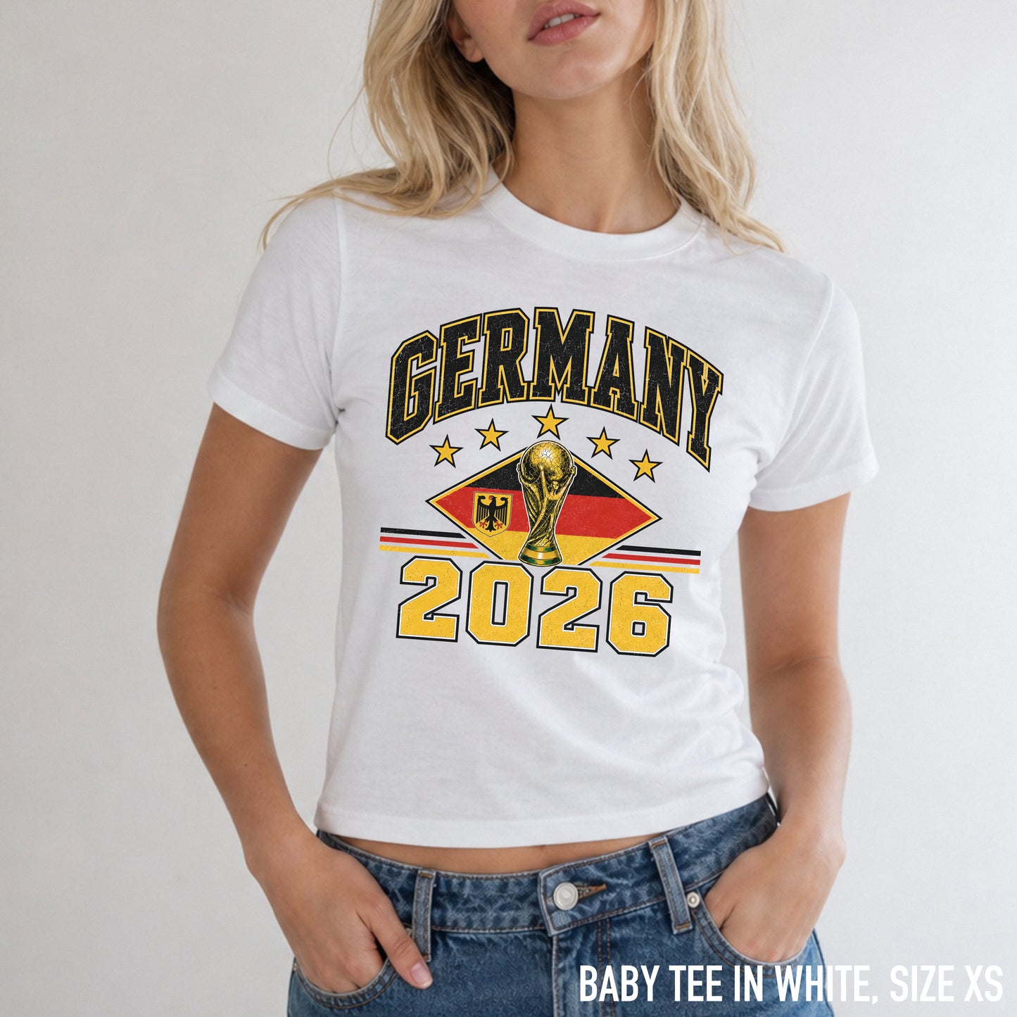 Germany 2026 Football World Cup Baby Tee