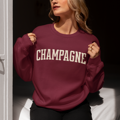Champagne Drinks Sweatshirt