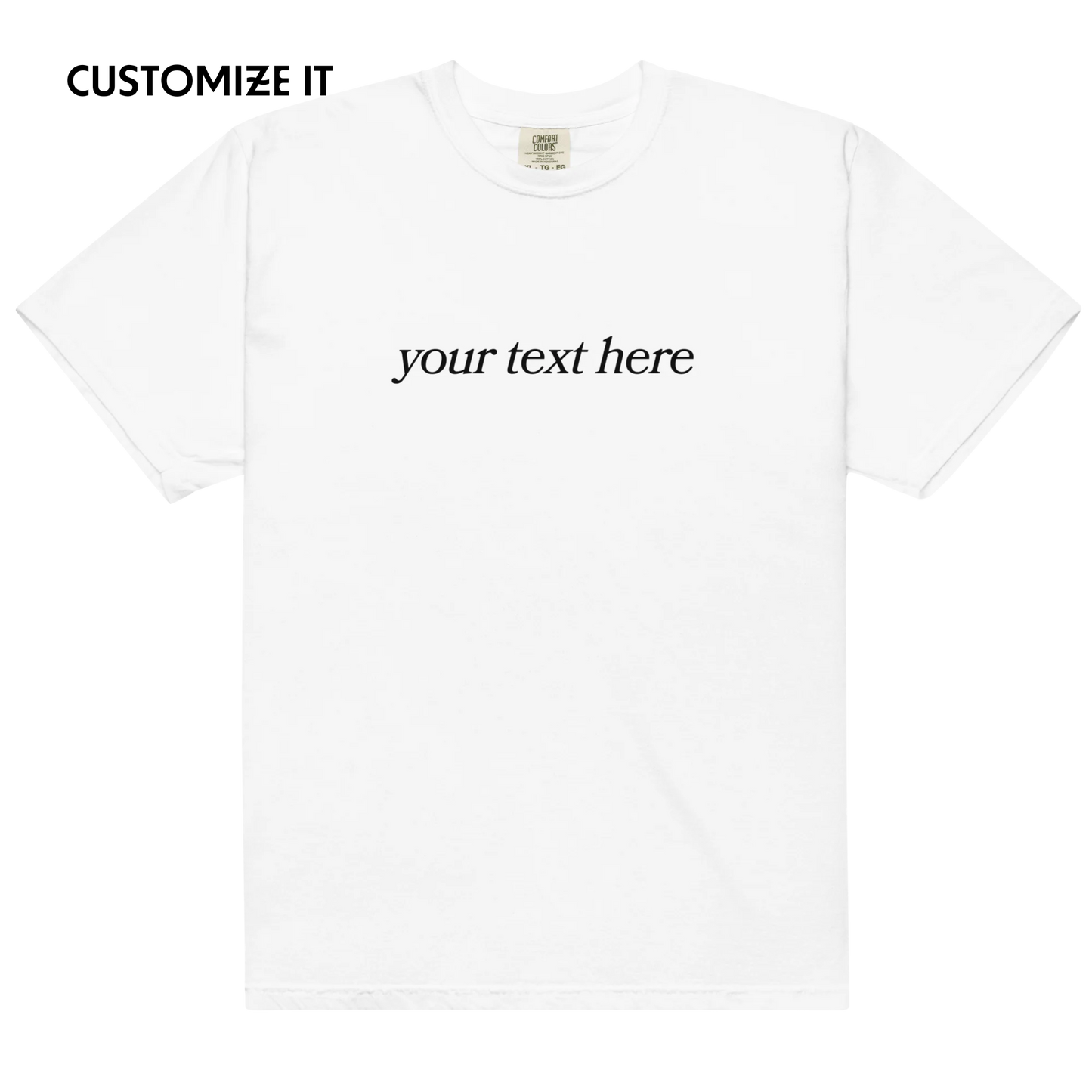 CUSTOM YOUR Text Premium T-Shirt