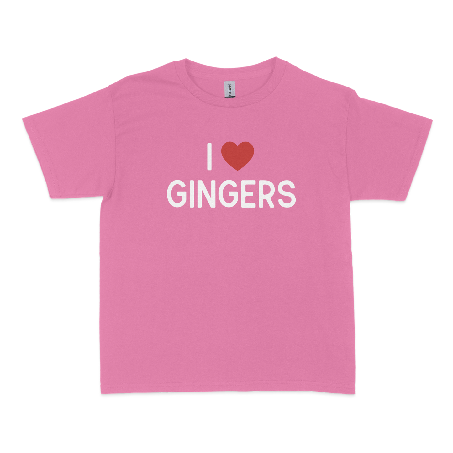 I Love Gingers Baby Tee