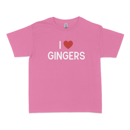 I Love Gingers Baby Tee