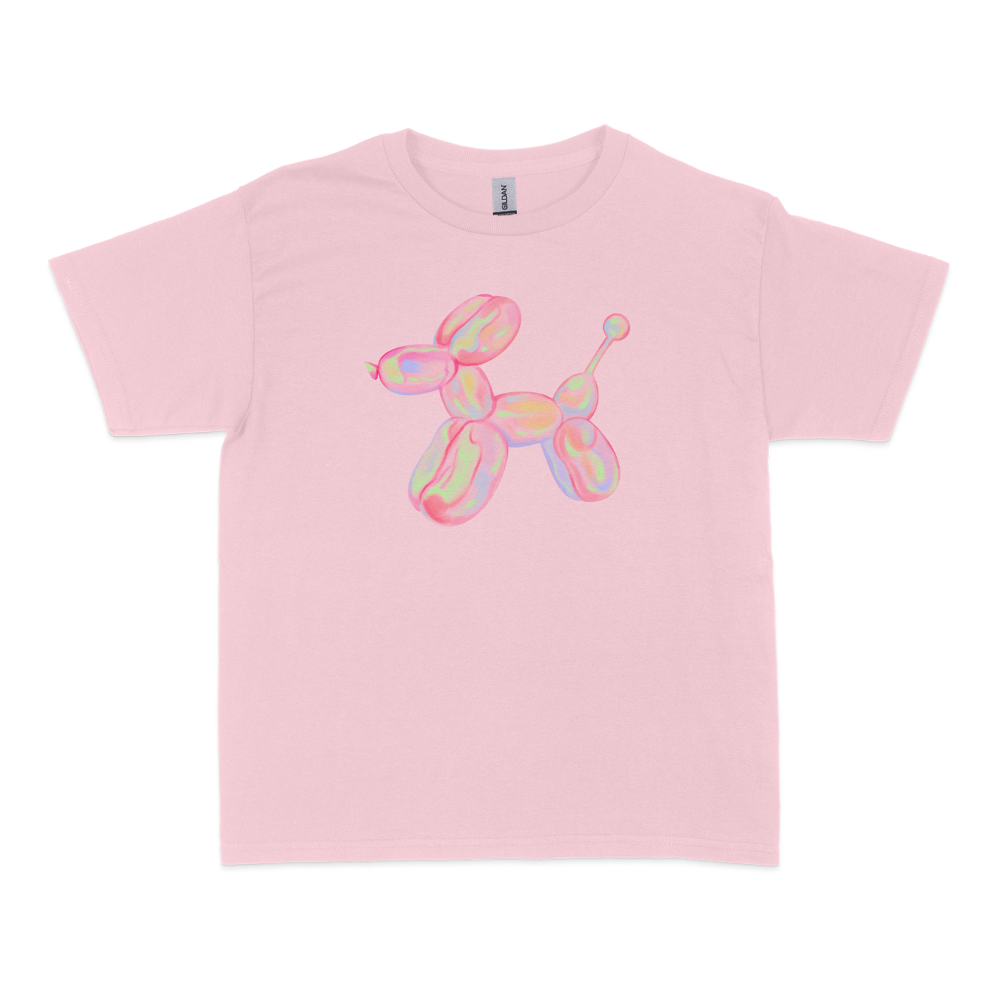 Iridescent Balloon Dog Baby Tee