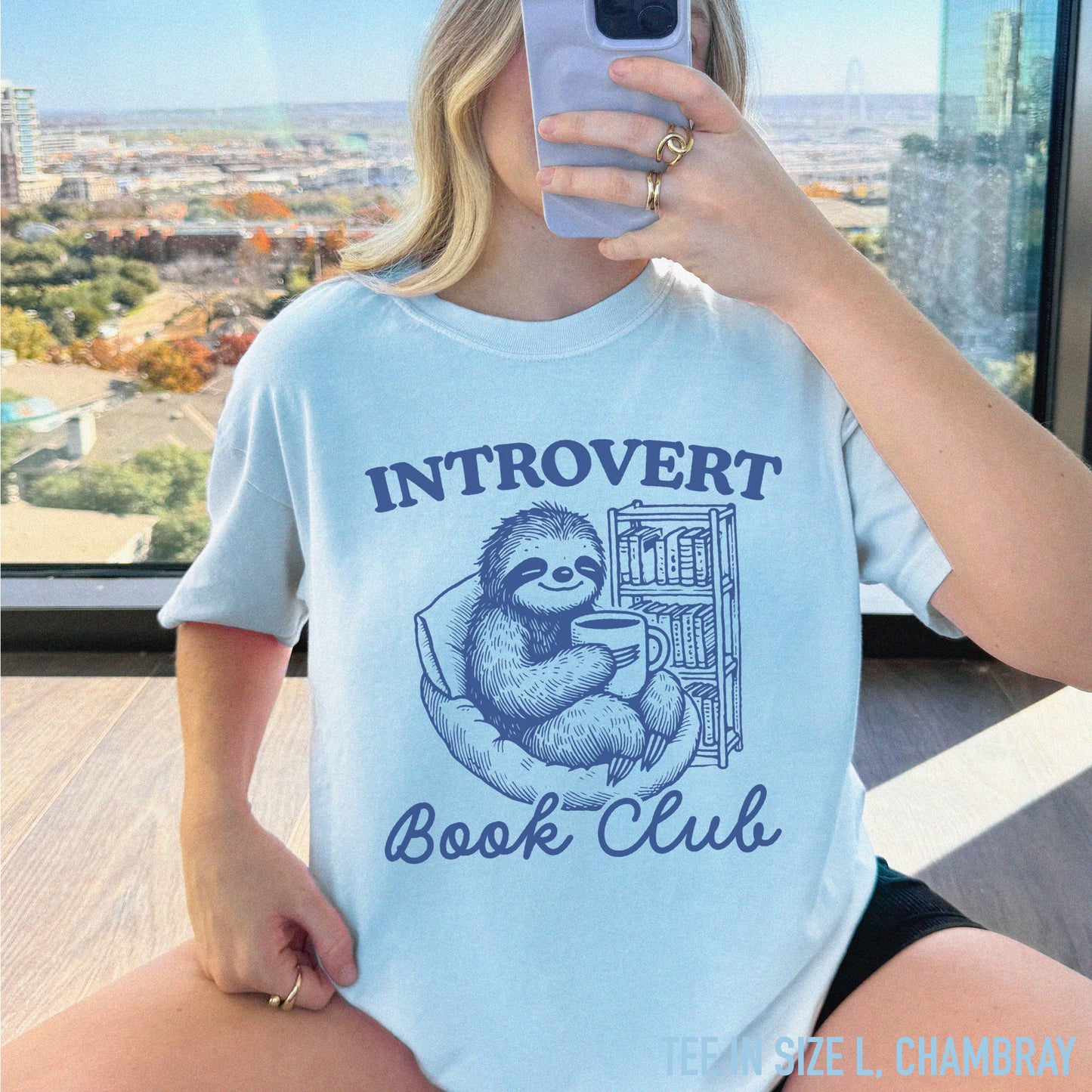 Introvert Book Club Classic T-Shirt