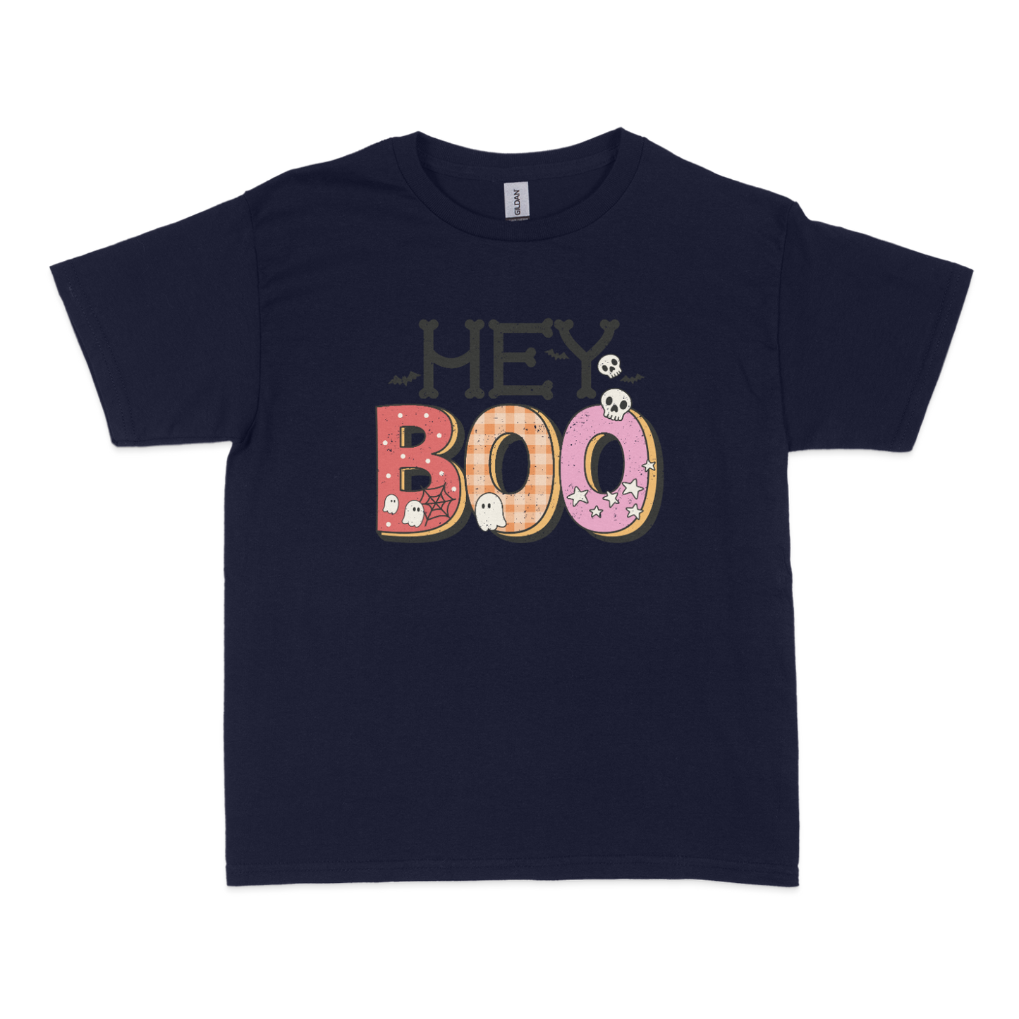 Hey Boo Halloween Baby Tee