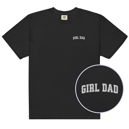Girl Dad Embroidered Classic T-Shirt
