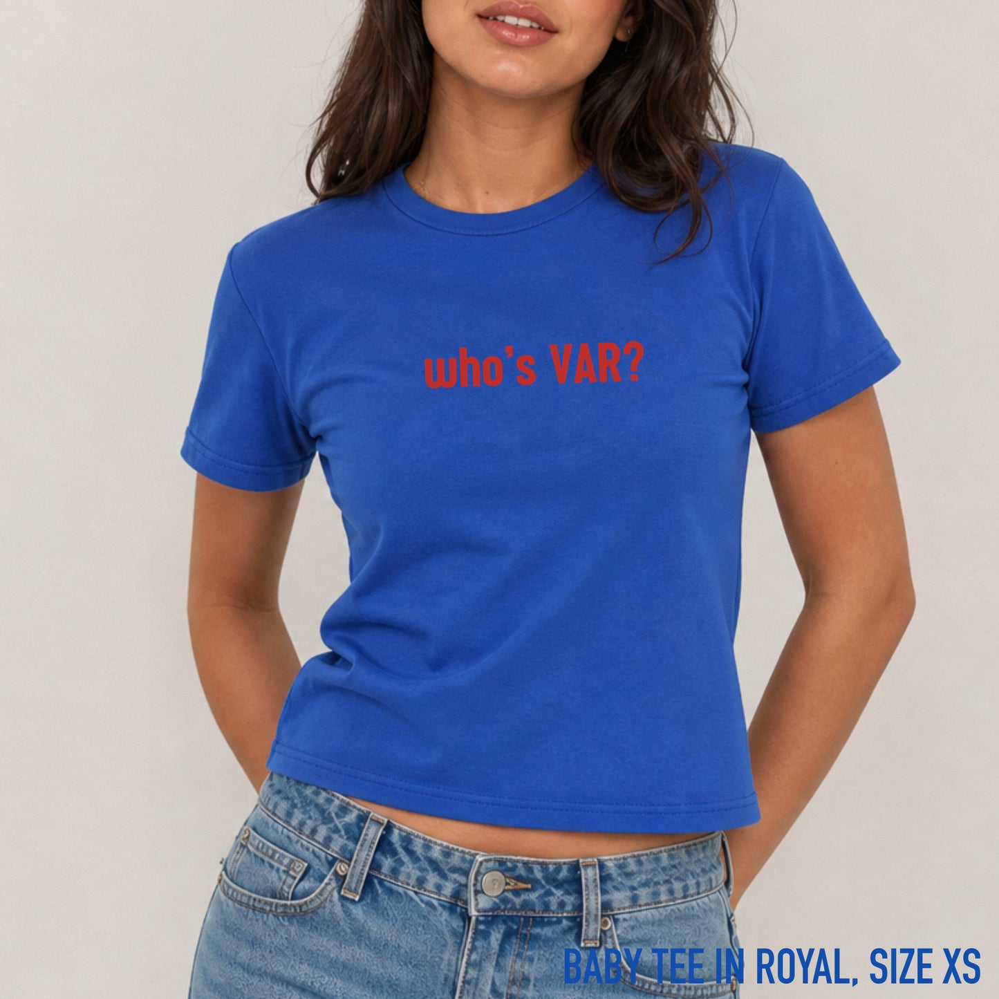 Who's VAR World Cup Football Baby Tee