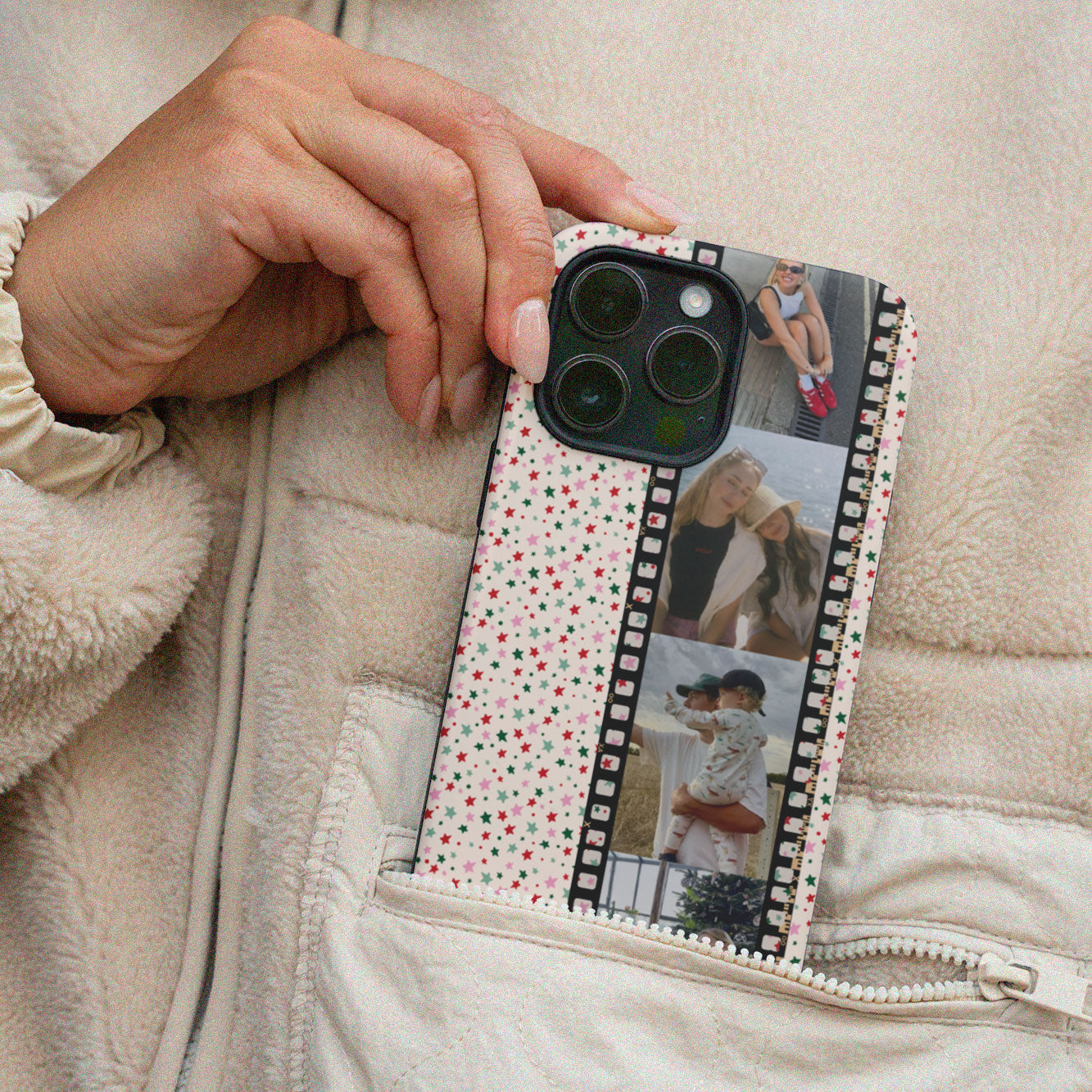 CUSTOM PHOTO Starlight SprinkleAesthetic iPhone Case