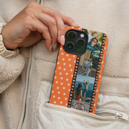 CUSTOM PHOTO Dot Dot Juice Aesthetic iPhone Case