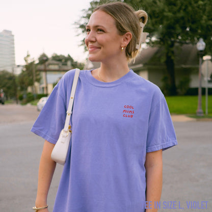 Cool Mums Club Embroidered Mother Classic T-Shirt