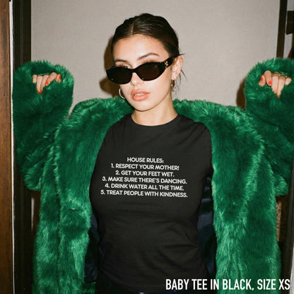 House Rules KATTDO Baby Tee
