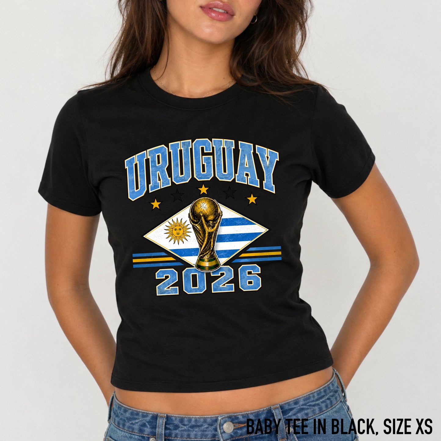 Uruguay 2026 Football World Cup Baby Tee