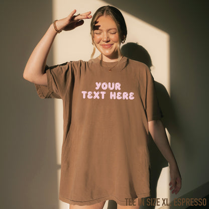CUSTOM Your Text Bubble Classic T-Shirt