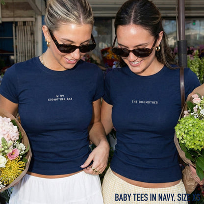 The Dogmother Embroidered Baby Tee