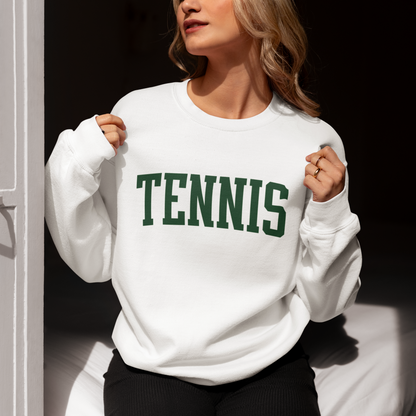 Tennis Sporty Varsity Sweatshirt