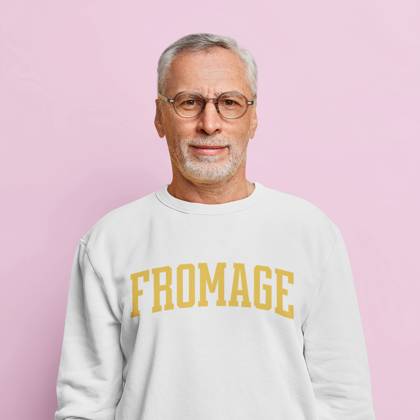 Fromage Cheese Varsity Sweatshirt