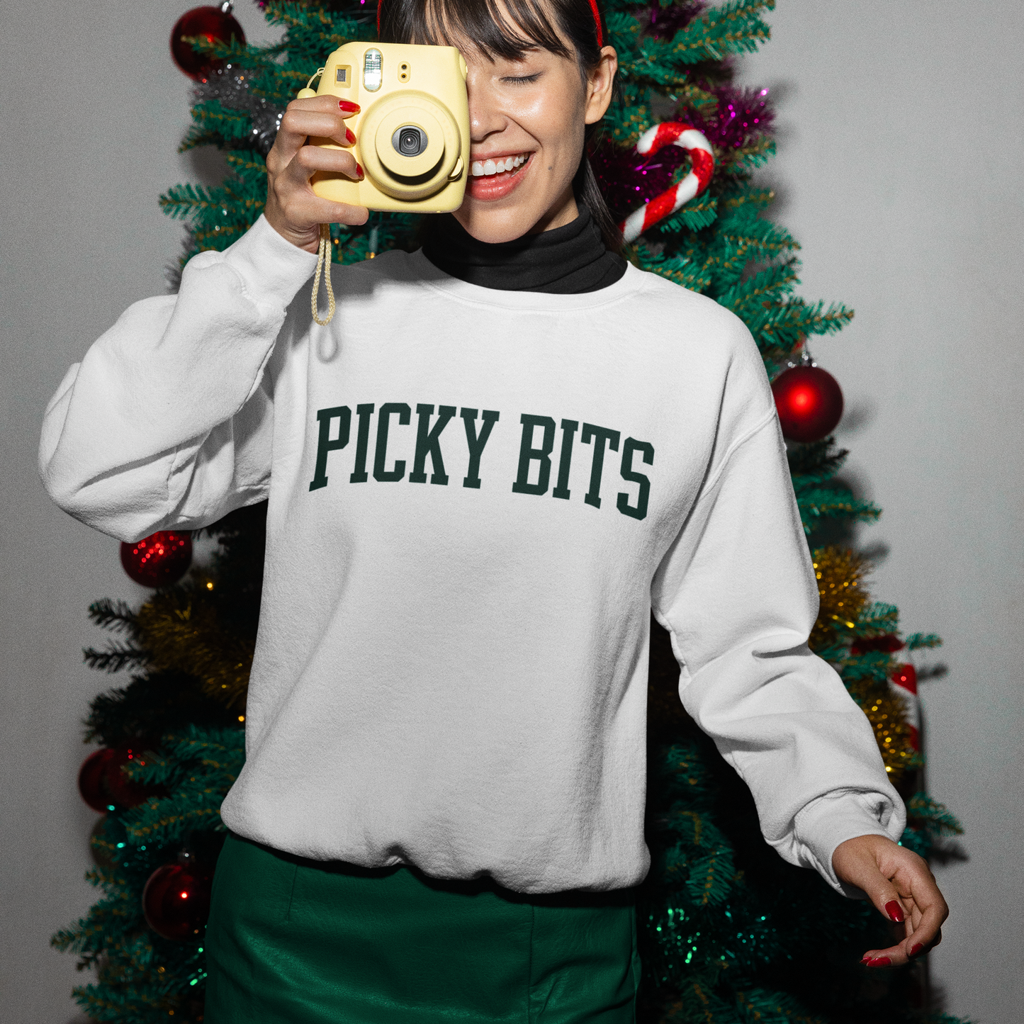 Picky Bits Food Varsity Sweatshirt