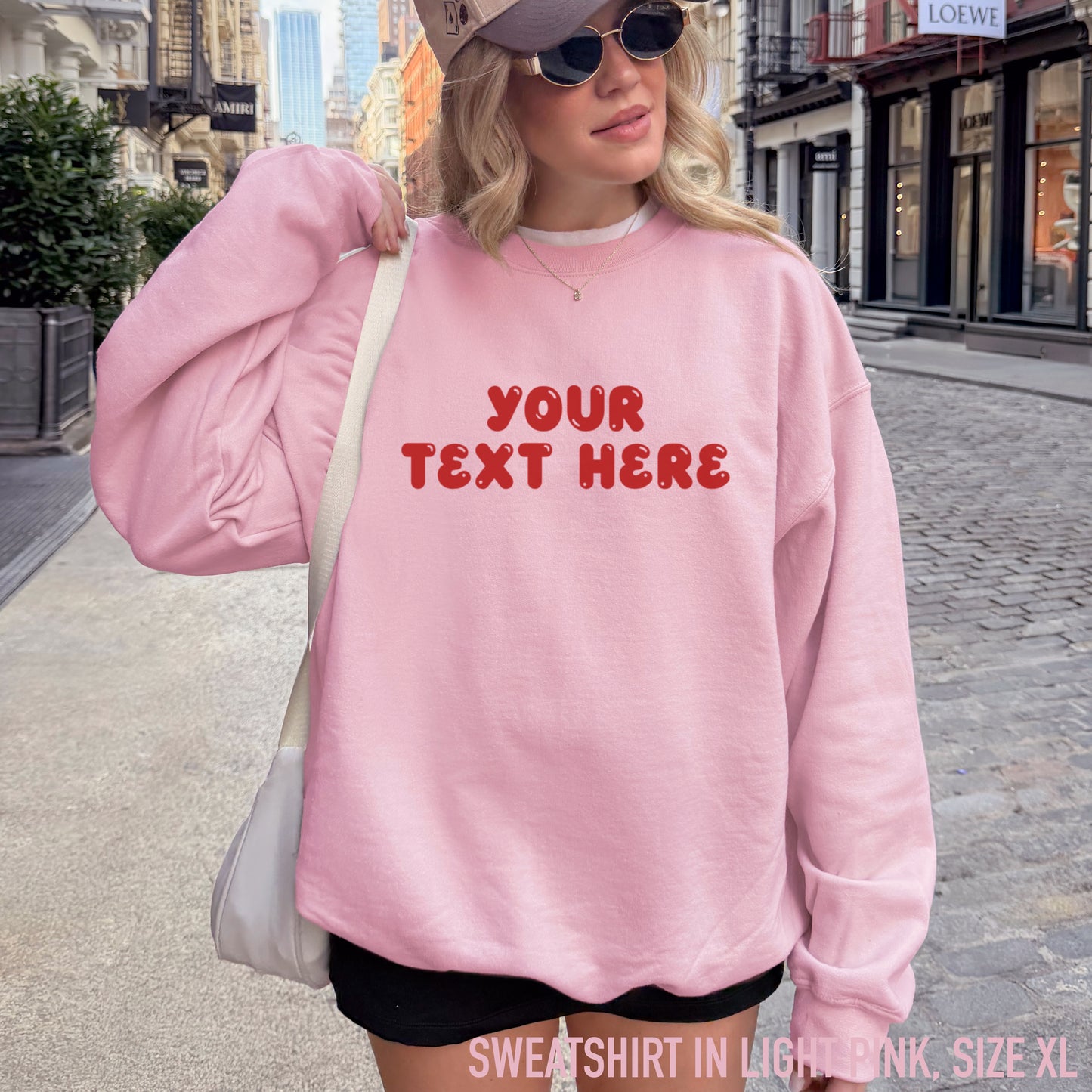 CUSTOM Your Text Bubble Sweatshirt