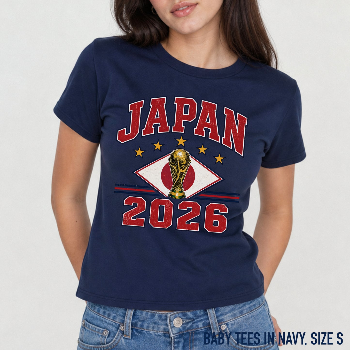 Japan 2026 Football World Cup Baby Tee