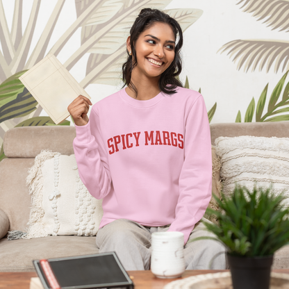 Spicy Margs Margarita Cocktail Varsity Sweatshirt