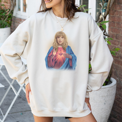 Taylor Swift Jesus Crewneck Sweatshirt