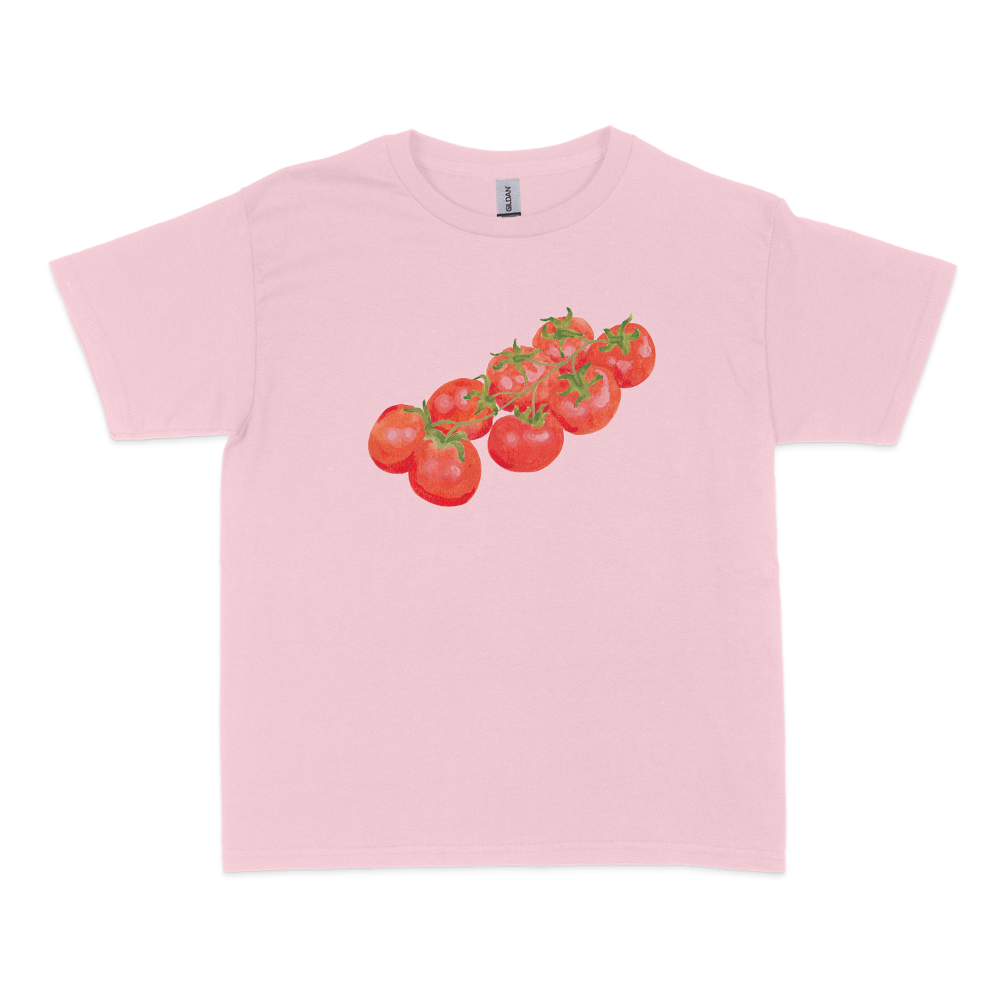 Tomato Girl Watercolor Baby Tee