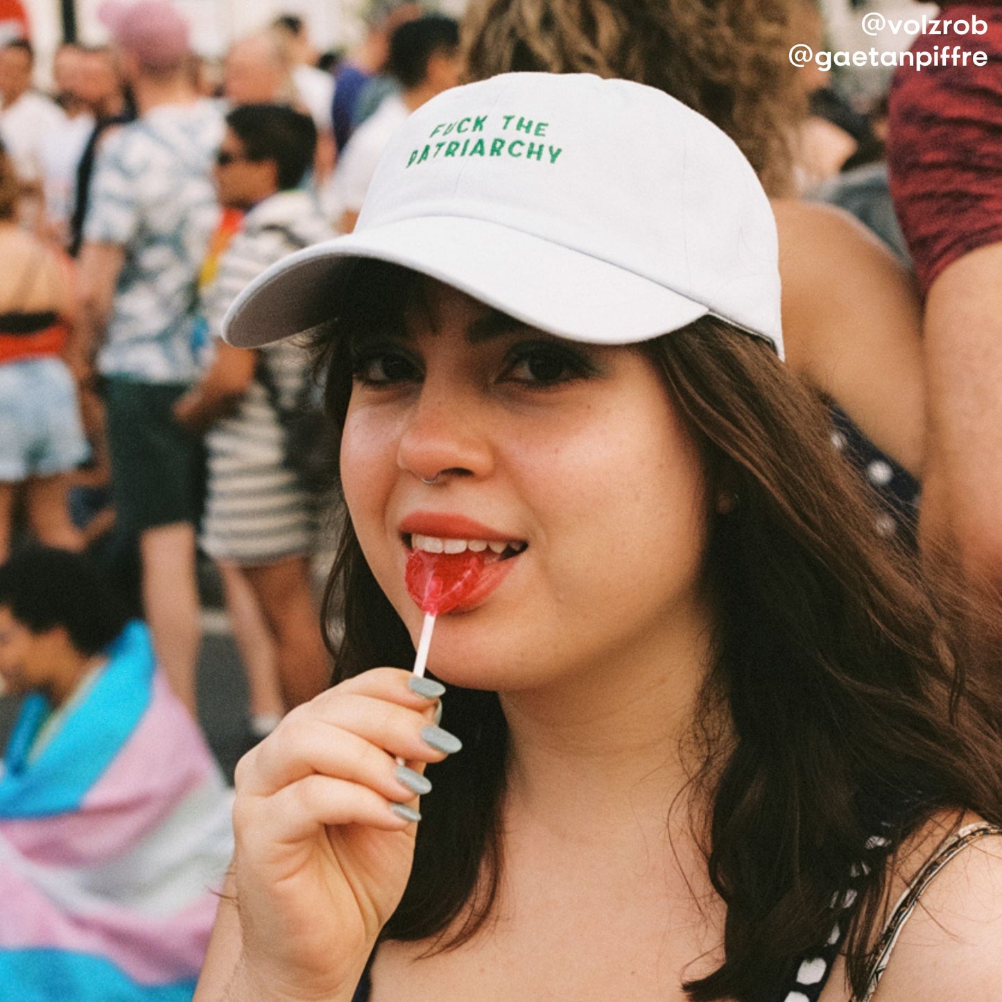 Fuck the Patriarchy Feminist Embroidered Cap