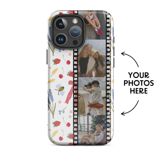 CUSTOM PHOTO Bloomberry Cottagecore Aesthetic iPhone Case