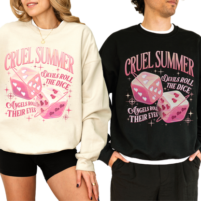 Cruel Summer Dice Crewneck Sweatshirt