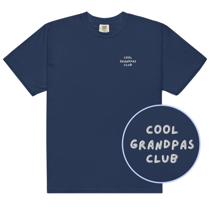 Cool Grandpas Club Embroidered Classic T-Shirt