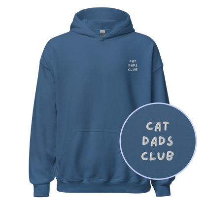 Cat Dads Club Embroidered Hoodie