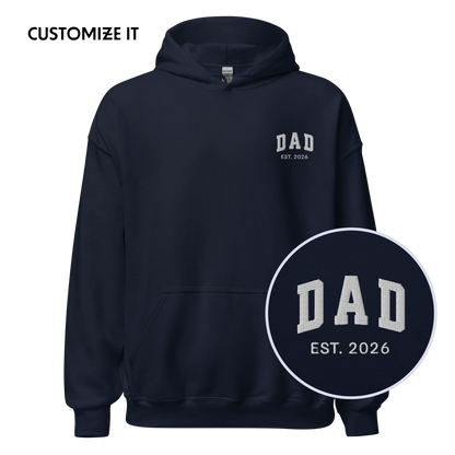 CUSTOM YEAR Dad Embroidered Hoodie