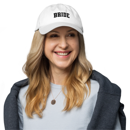 Bride & Groom Embroidered Dad Hat Set