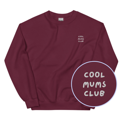 Cool Mums Club Embroidered Sweatshirt